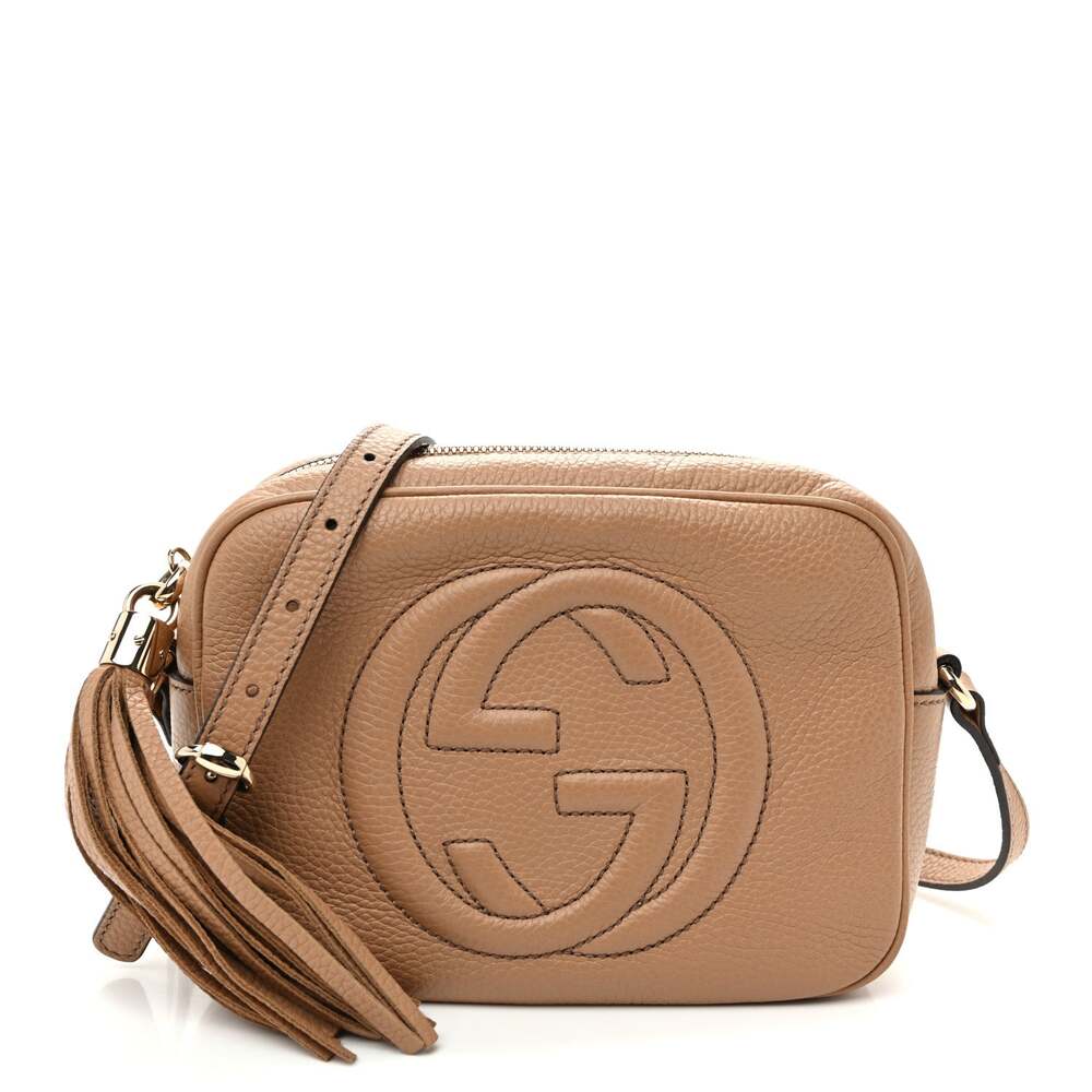Gucci Pebbled Calfskin Small Soho Disco #343886G14B